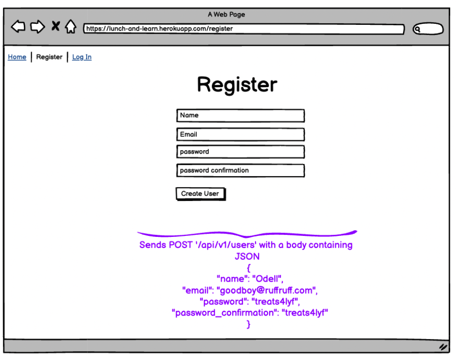 Register Page